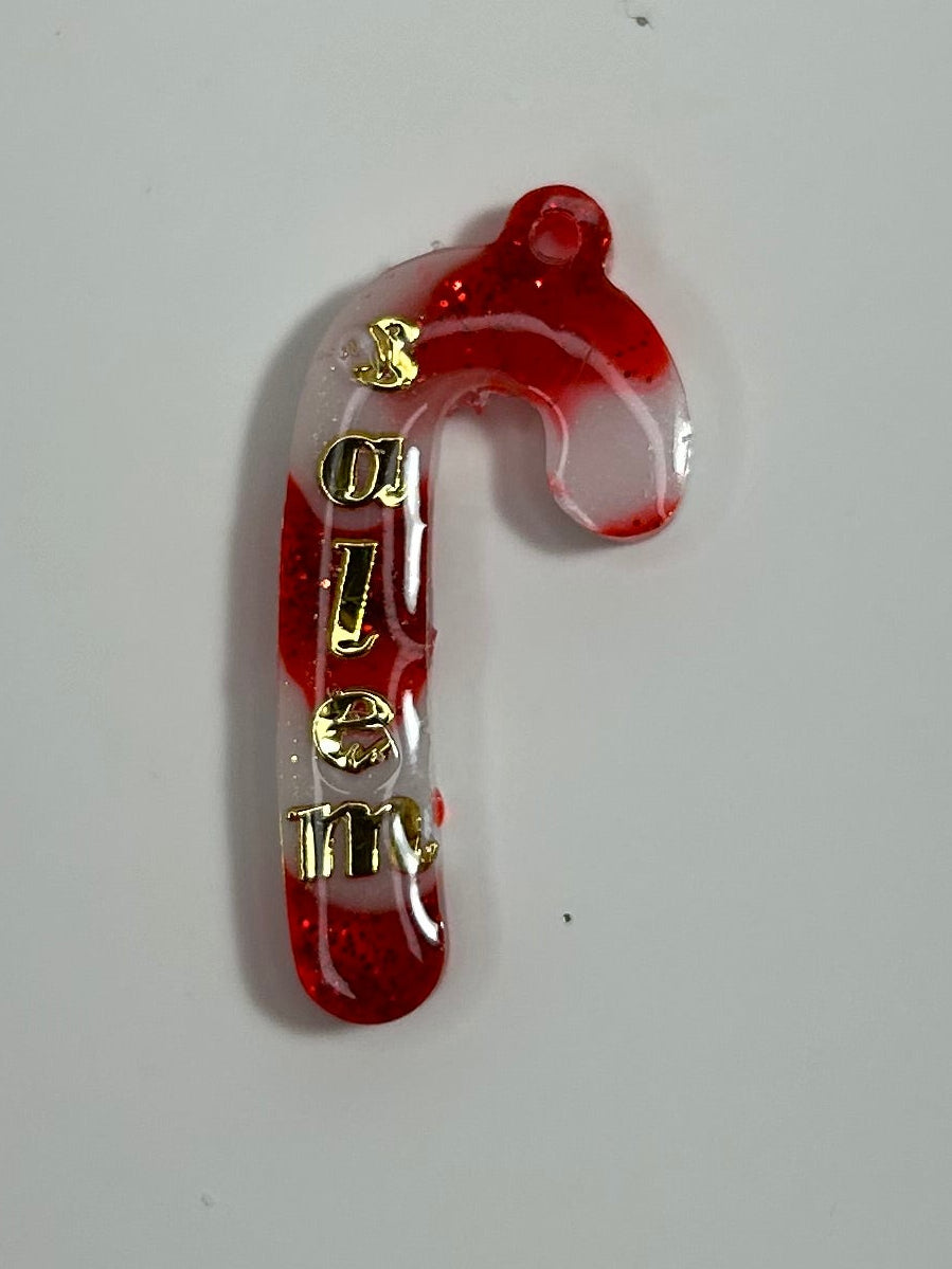 Médaille canne de Noël