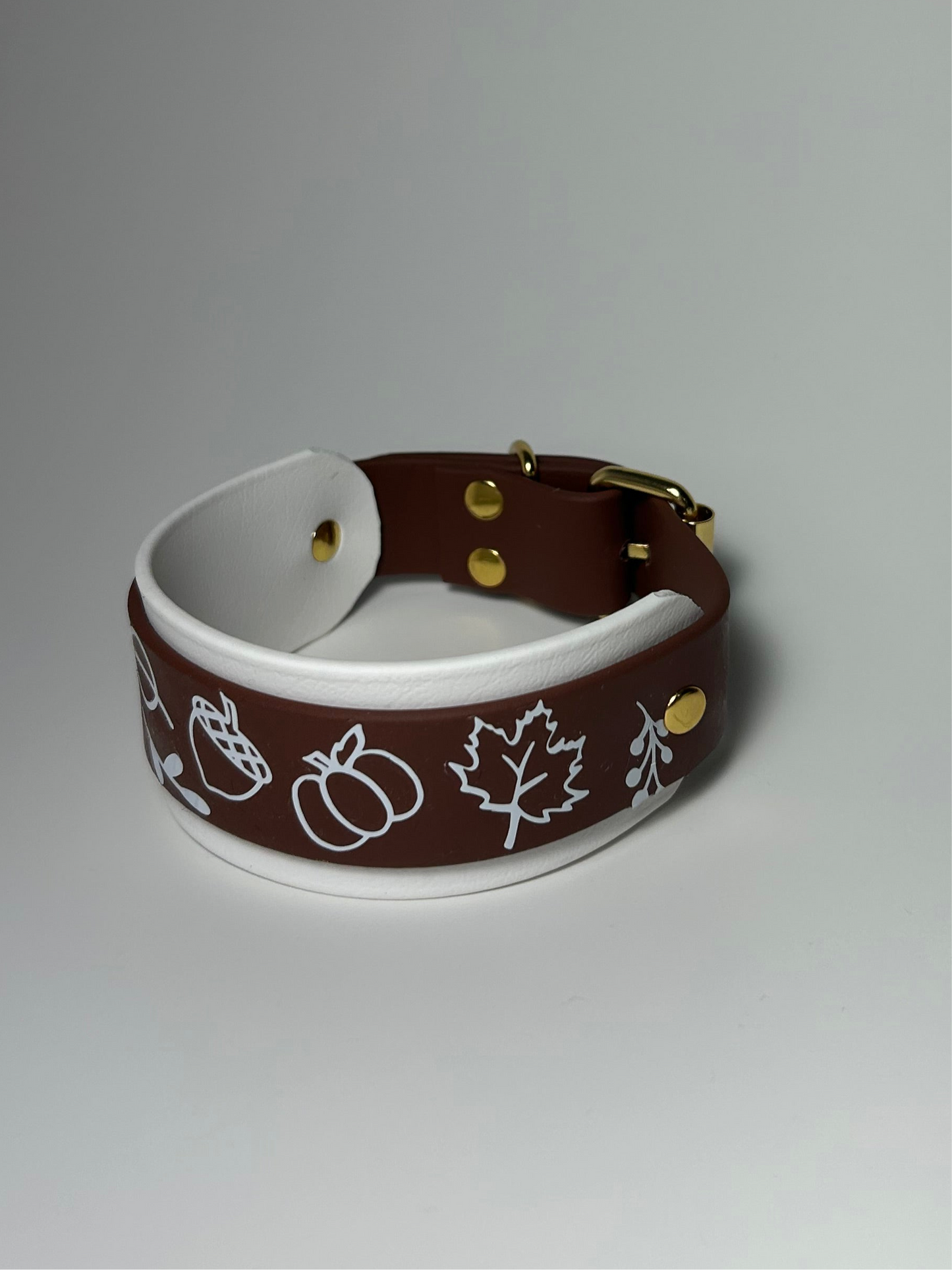 Collier golden leaf