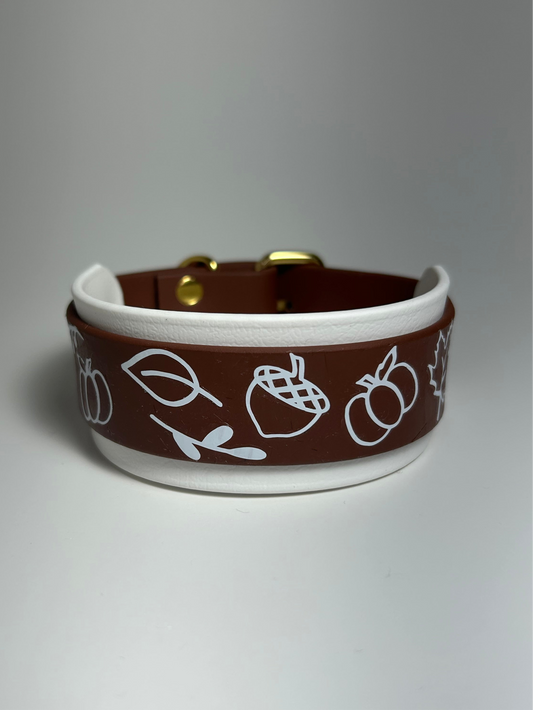 Collier golden leaf