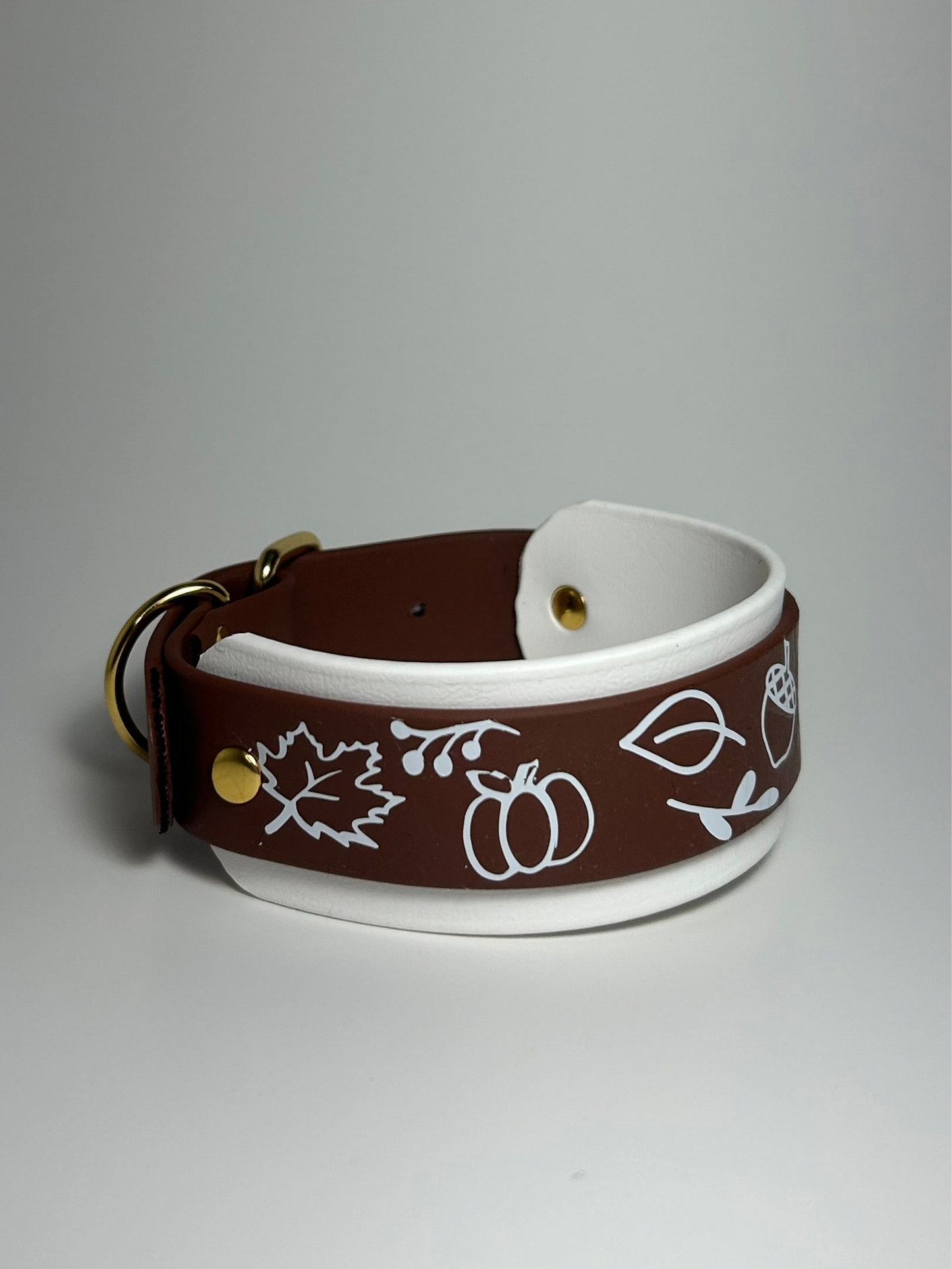 Collier golden leaf